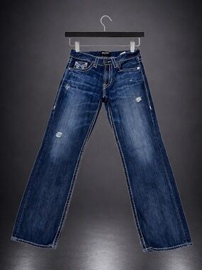 Big Star Pioneer Bootcut Jeans Men’s 32R (32x31) Medium Wash EUC